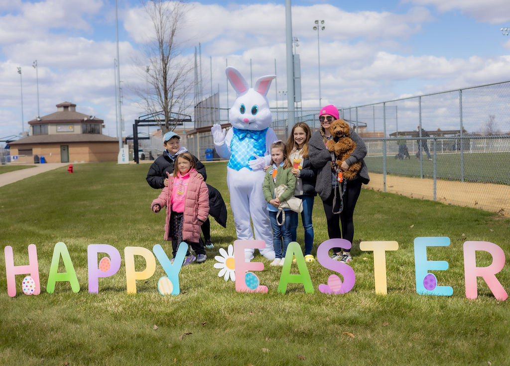 Family fun with the Easter Bunny